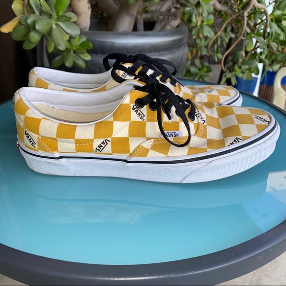 mustard check vans